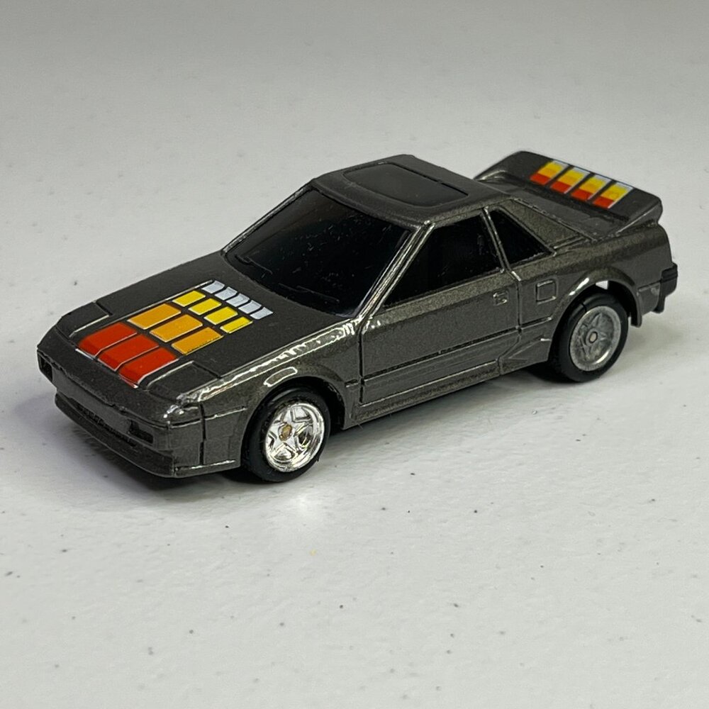 Vintage MC Toy Toyota MR2 Turbo 1/42 Scale Diecast Car With Graphic - 1980s - Picture 2 of 10